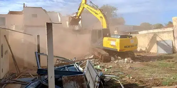 demolição de construção